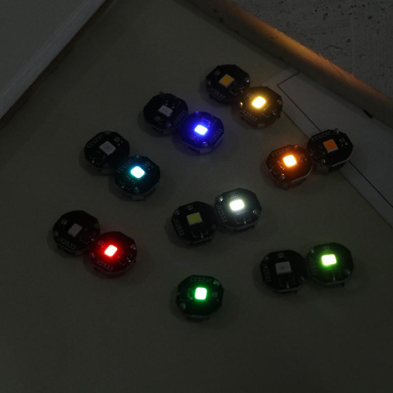 2ks LED Světlo Mikrovlnný Magnetický Spínač Osvětlovací Čip Animace Ruční Výroba Plus Světelný Model Hračka Bezdrátová Lampa