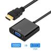 HDMI-Compatible To VGA Adapter Male To Famale Converter for PS4 1080P HDMI-VGA Adapter Use Video Audio Cable Jack For PC TV