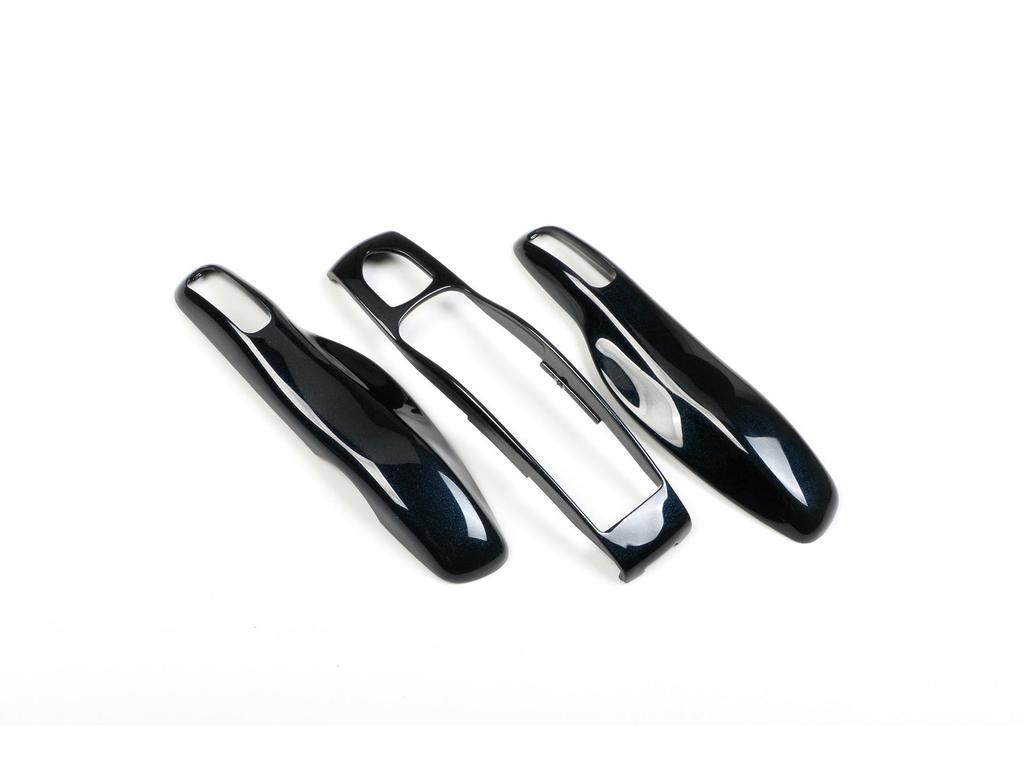 Compatible Moonlight Blue Key Cover for Porsche Cayenne, Macan, 718, Taycan, 911, Panamera