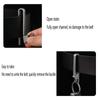 EDC Titanium Alloy Quick Buckle Detach Belt Waist Hanging Keychain Car Key Ring
