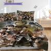 Attack Titan Comforter Set Threepiece Set 1 Duvet Cover 2 Pillowcase Without Core Duvet Cover And Pillowcase Soft And Comfortable