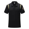 Unisex Chinese-Style Polo Shirt: Summer Team Uniform, Lapel Short Sleeve Sports Training Top