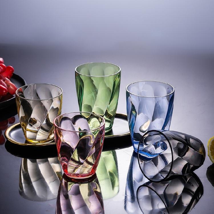 Shatterproof Plastic Water Tumblers Reusable Fruit Juice Beer Champagne Cups