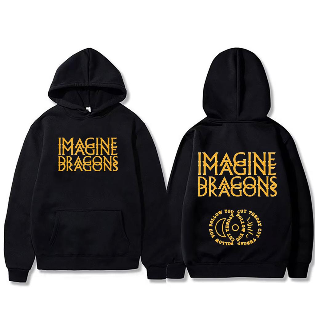 Rock Band Imagine Dragons Mercury Graphic Hoodie Men's Women's Gothic Oversized Tracksuit Male Fashion Hoodies