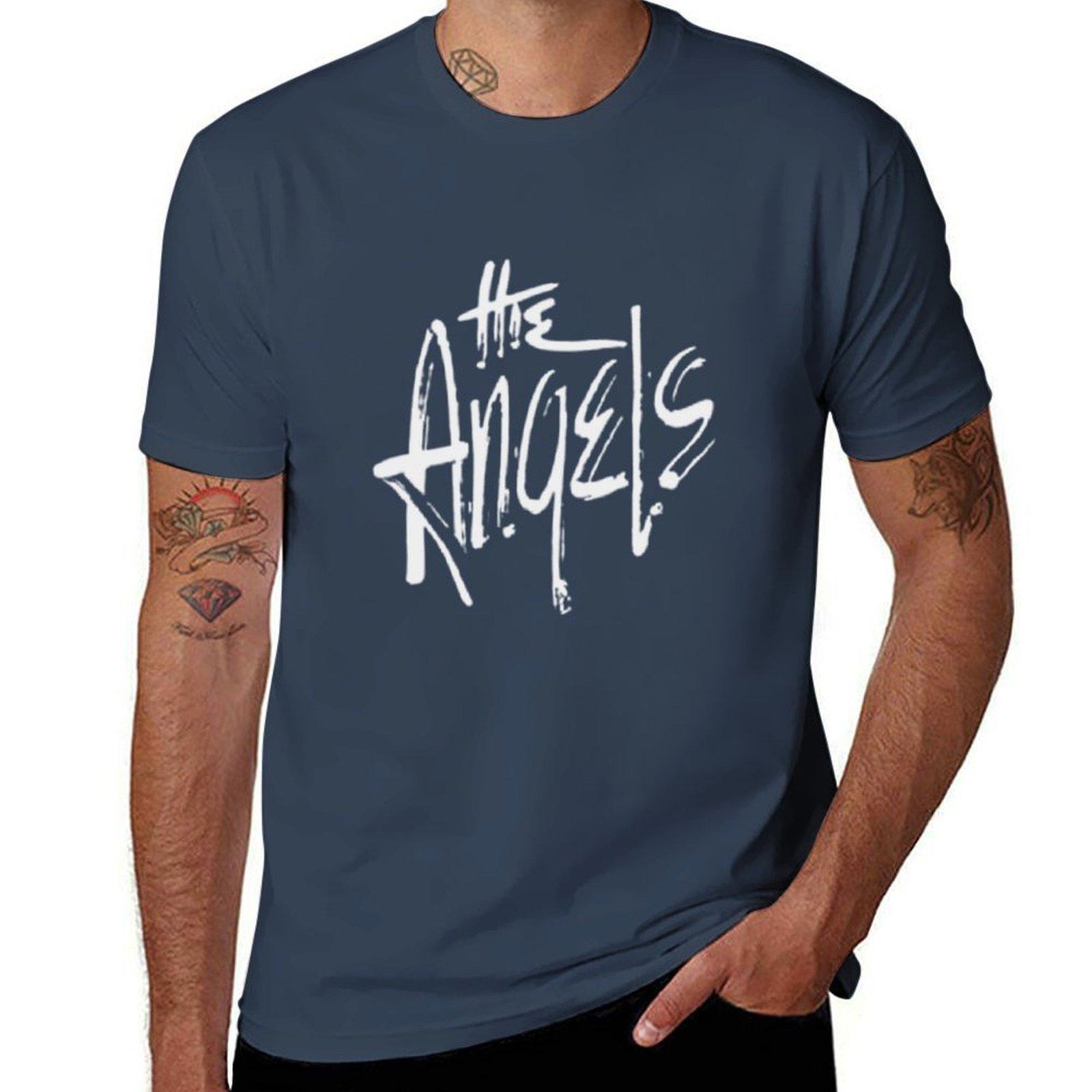 The Angels Transparent White vintage TShirt Halloween Theme TShirt S
