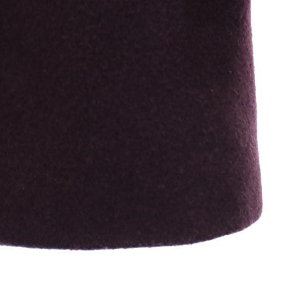 N.HOOLYWOOD Made In Japan Wool Blend Hooded Jacket 38 Bordeaux Women Used