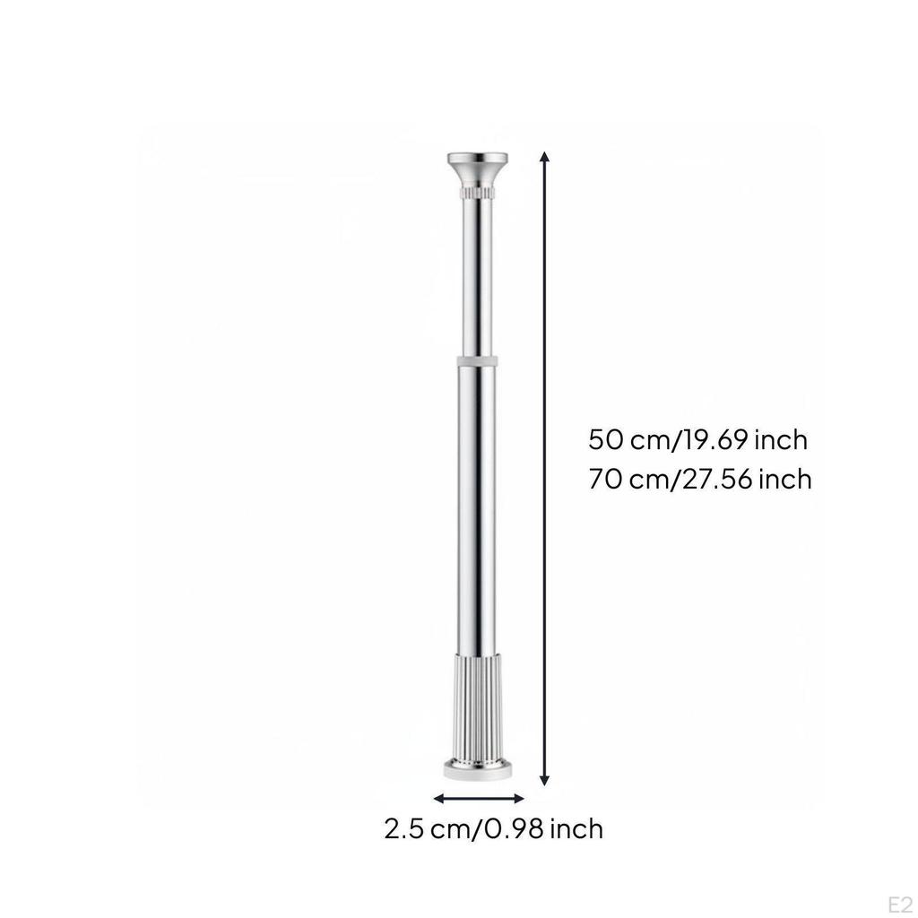 2 Pieces Undermount Sink Bracket EasyMount Basin Support Stainless Steel Under