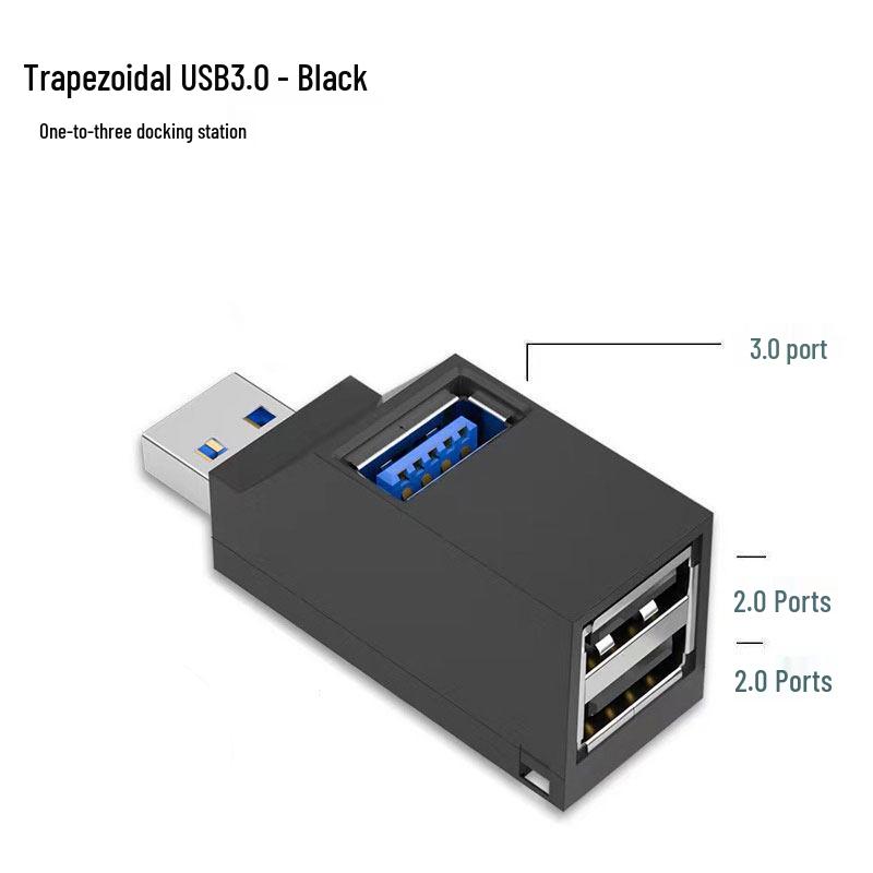 Type-C Multi-Port Dock: Phone & Tablet Charging and USB Expansion Adapter