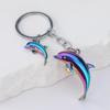 Dolphin Keychain Convenient Animal Themed Keyring 3d Dolphin Pendant Exquisite Marine Keychain For Wallet Decoration Gifts For