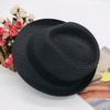 Logo Can Be Customized For Spring And Autumn Short Brim Top Hat Promotional Gift Hat Straw Hat Versatile Gift Hat For Men And Women