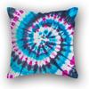 Sofa Bed  Square Pillowcases Home Decor Colorful Swirl  Bedroom Rainbow Decorative