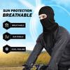Sunland Face Mask, Face Cover, UV Protection, Neck Guard, Cycling Balaclava, Breathable and Quick-Drying, Lycra Fabric Headwear for Motorcycles, Cycli