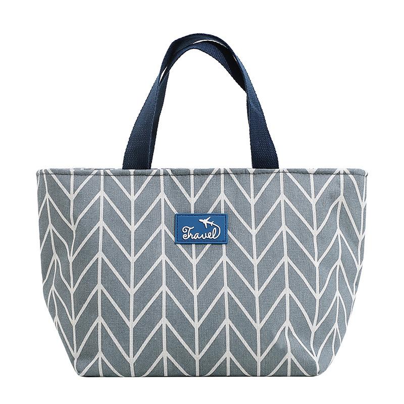 1 PCS Lunch Bag For Women Funny Cartoon Kids Bento Fresh Cooler Bags Flamingo Thermal Breakfast Food Box Portable Picnic Travel