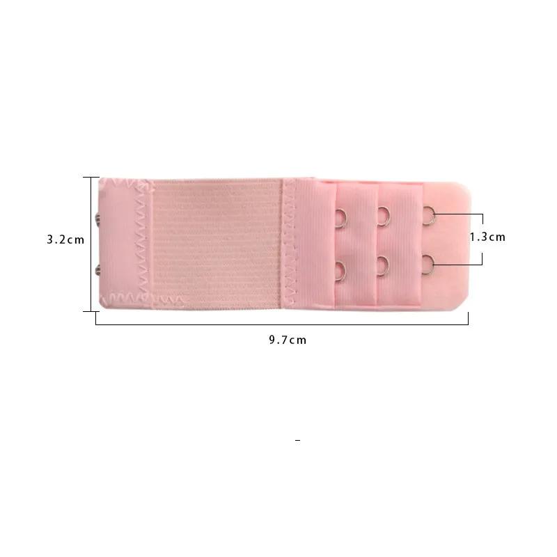 12 Colors 1Pc Women Bra Strap Extender 3 Rows 2 Hooks Bra Extenders Clasp Strap Sewing Tools Intimates Accessories