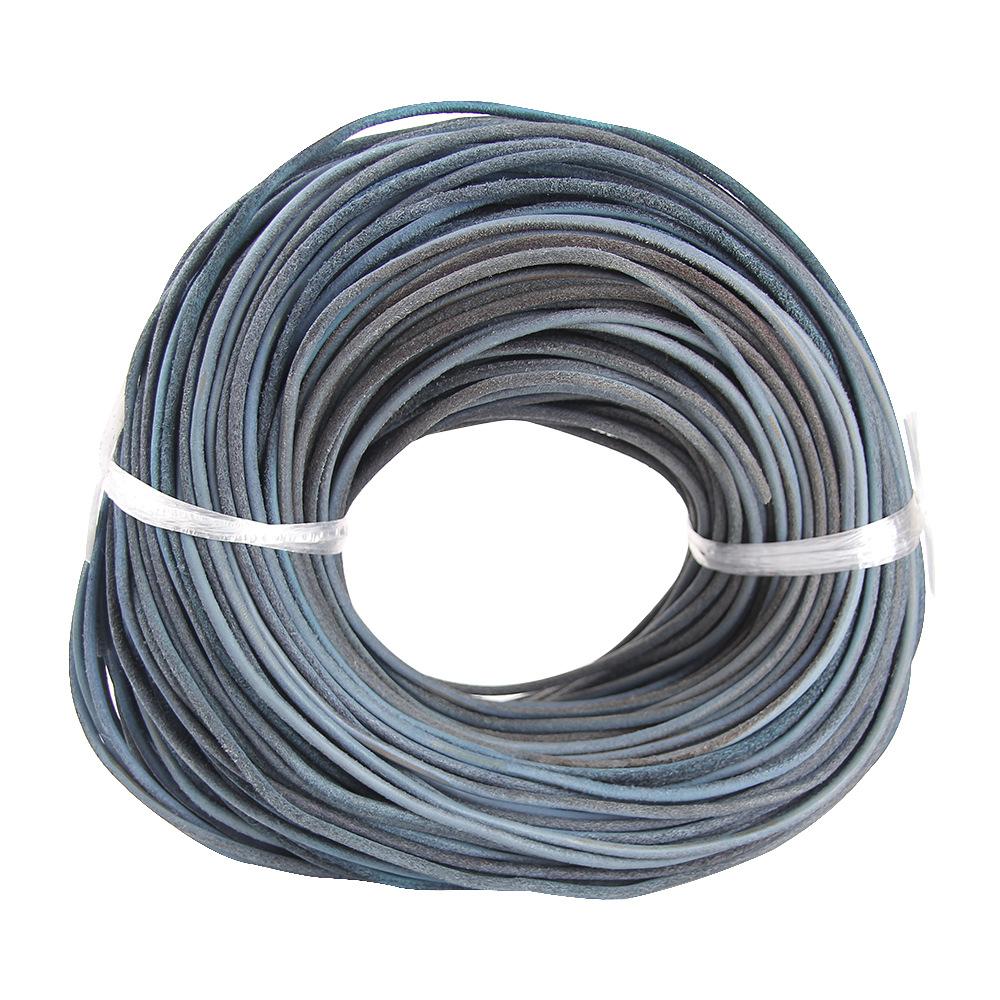 3Mm First Layer Suede Frosted Leather, Round Diy Fluff, Shoelaces, Bracelets, Necklaces, Sweater Chains, Cowhide Ropes.