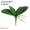 High Quality Orchid Leaves Decorative Flowers Plastic Grass Phalaenopsis Leaf Simulation Leaves Artificial Plants
