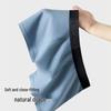 Hengyuanxiang Men's Antibacterial Pure Cotton Boxer Briefs