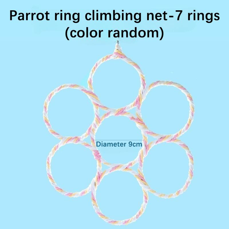 

Птичья клетка, подвесные качели, игровые игрушки, птицы, прочные бумажные веревочные игрушки, красочные веревочные качели, милые маленькие игрушки для упражнений с животными на веревке A1