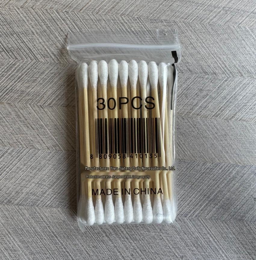 Disposable Cotton Swabs for Ear, Makeup, and Household Cleaning