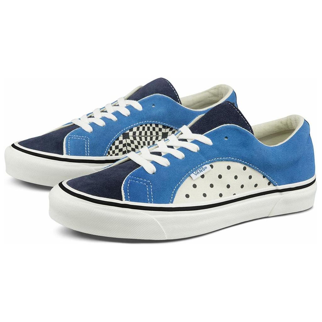 Vans Lampin Dx Shock Absorbing Durable Lightweight Breathable Low Top Skate Shoes Unisex Sneakers Blue White VN0A54FC4GK