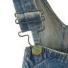 OSHKOSH 50s 60s Vintage Triangle Tag Denim Overall Blue Union Ticket Women Used