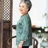 Women's Mid-Aged Spring/Autumn Open-Front Shirt