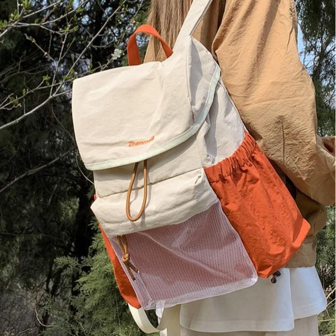 Schoolbag Wholesale Outdoor Fashion Backpack Lightweight Junior High School Student Schoolbag Sports 1011 New Casual Versatile Backpack Women