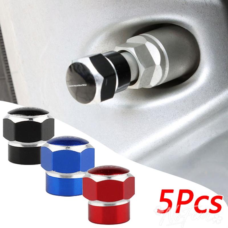 5pc Universal Car Tire Valve Stems Cap Covers Dust Caps For BMW F26 F15 F16 E91 E90 E60 E84 G32 F30 F36 G30 G2 Auto Accessories
