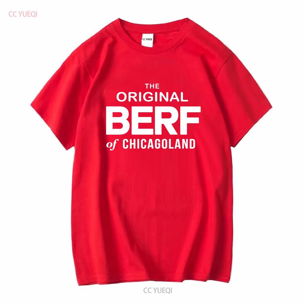 Original The Bear BERF of Chicagoland T shirt Staff Uniform As Seen on TV Jeri vintage Washed fashion graphic Soft homme