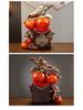 Prosperous Persimmon Décor: Creative Living Room & Entryway Ornaments, Perfect for Weddings & Housewarming, New Chinese Style
