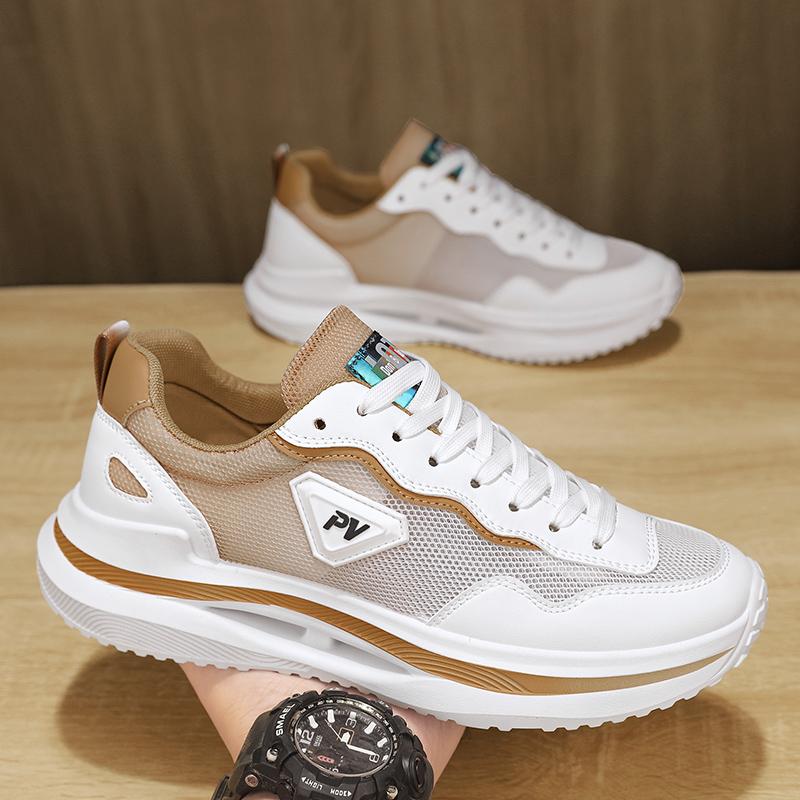 

Summer soft-soled sports shoes men s breathable mesh thin trendy students lightweight Forrest Gump shoes Jinjiang running men s shoes 44