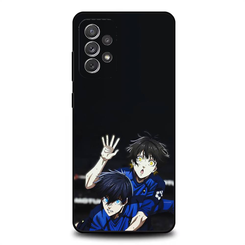 

Blue Lock Anime Phone Case For Samsung S25,S24,S21,S22,S23,S30,Ultra,S20,Plus,Fe,Lite,Note,10,9,5G Black Cover Samsung S20ULTRA5G