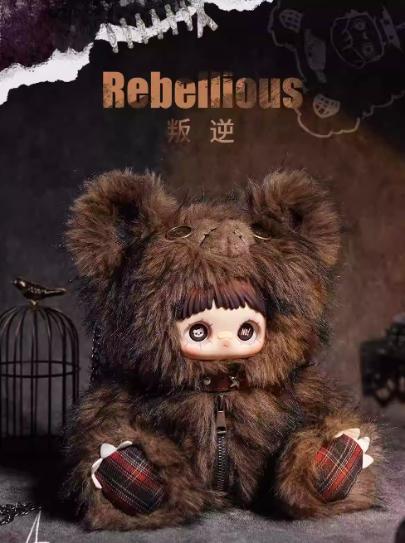 Maymei Rebel Doll Series Blind Box Schattig Vinyl Pluche Speelgoed 400% Nieuw Trendy 34Cm Cadeau Voor Vriendin Verzamelspeelgoed Op Voorraad