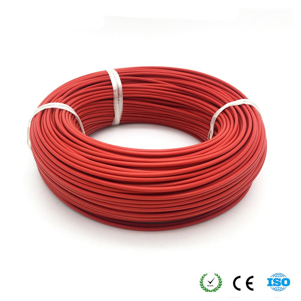 Cavo Riscaldante a Infrarossi Lontani Rivestito con Filo Riscaldante in Fibra di Carbonio e Guaina in Fluoroplastica 48K