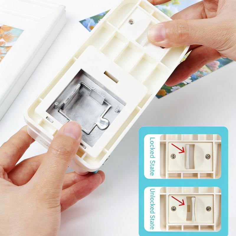 Multipurpose Embossing Machine For Paper Craft Card Decorations Friendly Materials Kids Art Pattern Design Learning Tool