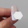 80Pcs Painting Removing Nail Polish Hexagon Nail Sponges Buffer Files Change Color Nail Art Gel Polish Manicure Tools