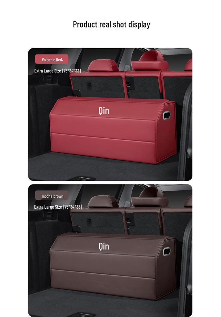 BYD Qin Plus DMi Trunk Storage Organizer for Car Interior Decoration