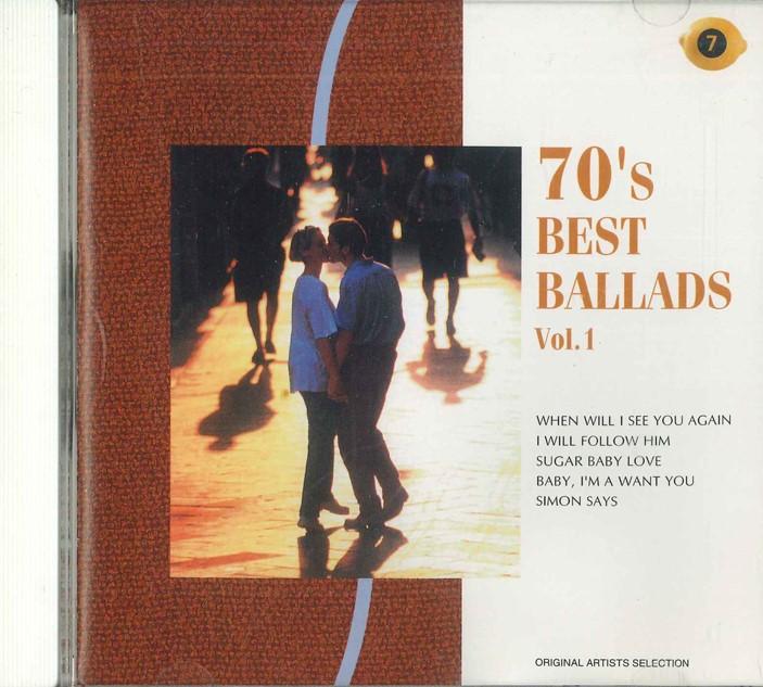 

CD VARIOUS - 70 s Best Ballads Vol.1 DB07 MCPS Japan Soul/Funk Used