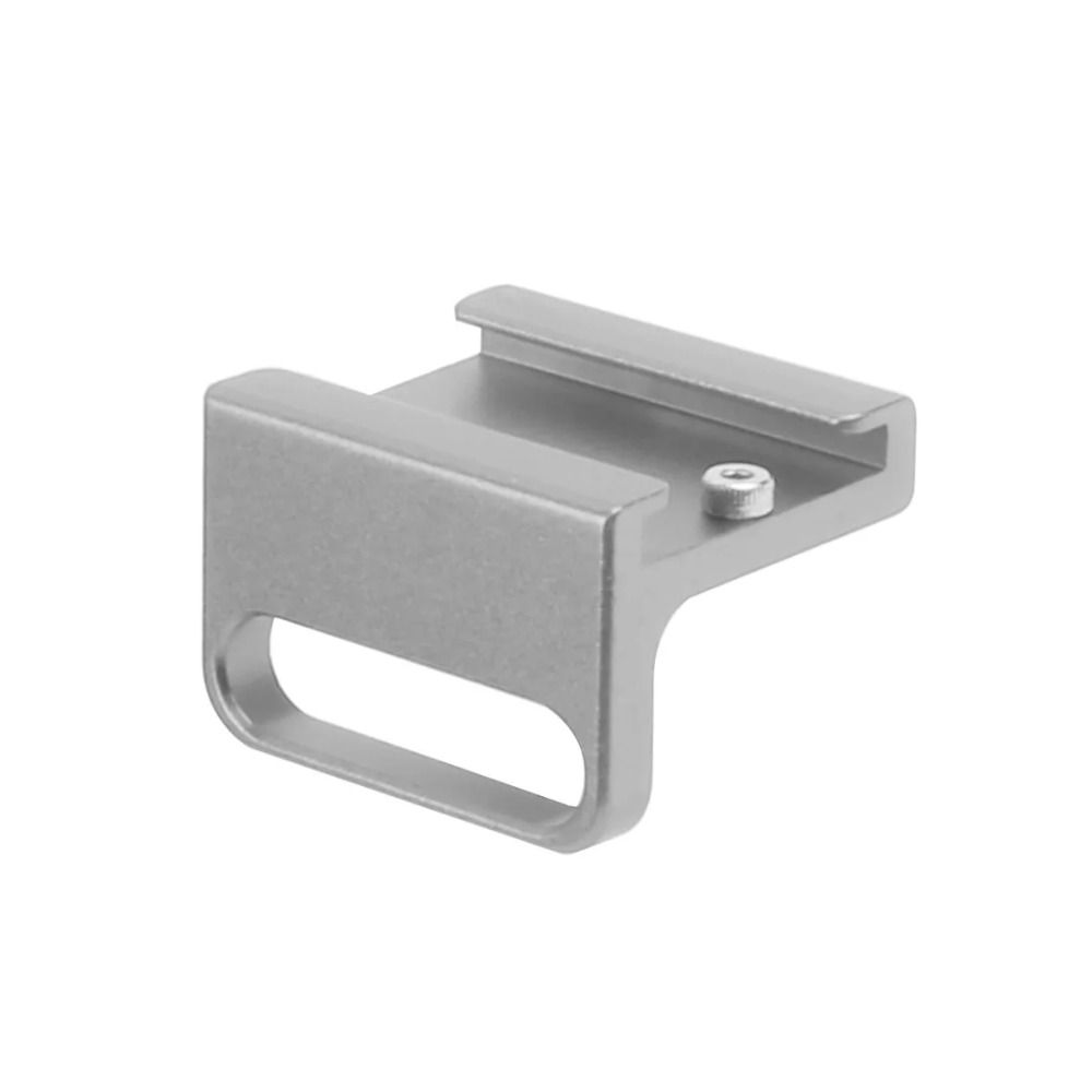 Universal Cold Shoe Mount Quick Release Plate 1/4 Screw Interface Aluminum Alloy Hot Shoe Base Bracket Converter Extend