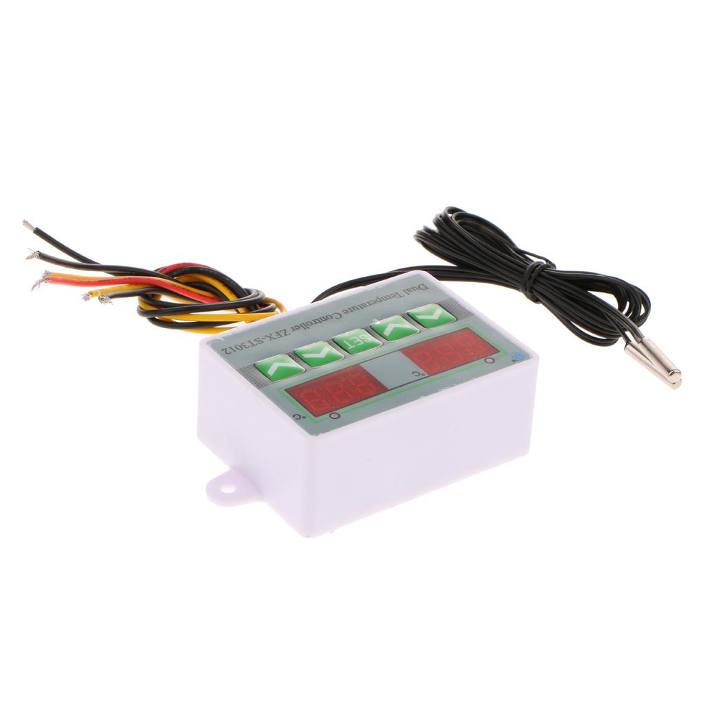 ZFX12 Microcomputer Intelligent Dual Digital Temperature Controller 12V