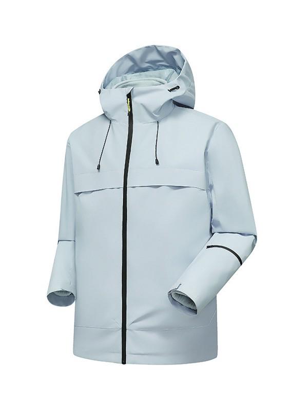 Autumn Windproof Waterproof Three-in-One Outdoor Workwear Jacket - Customizable with Logo