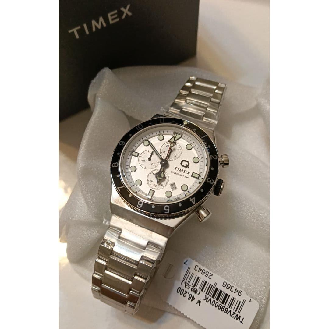 Q Timex TIMEX Q GMT Chronograph TW2V69900 White