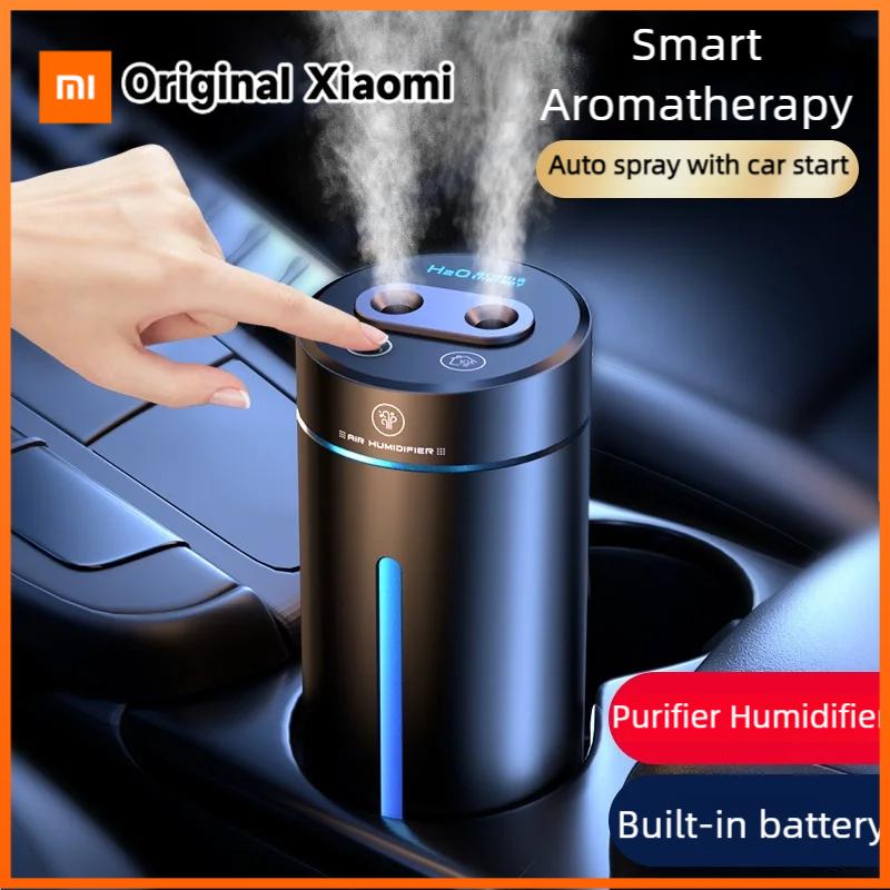 Xiaomi Car Air Freshener Aroma Diffuser Aromatherapy Humidifier Aluminum Alloy Electric Aromatic Oasis Automatic Spraying Scent Machine