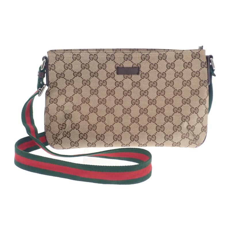 

GUCCI 189749KQWGR9791 Shoulder Bag beige/Brown GG canvas Women