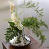 Electroplated Silver Conical Glass Vase, Flower Arrangement, Glass Container, Countertop Vase, Living Room Decoration Ornament