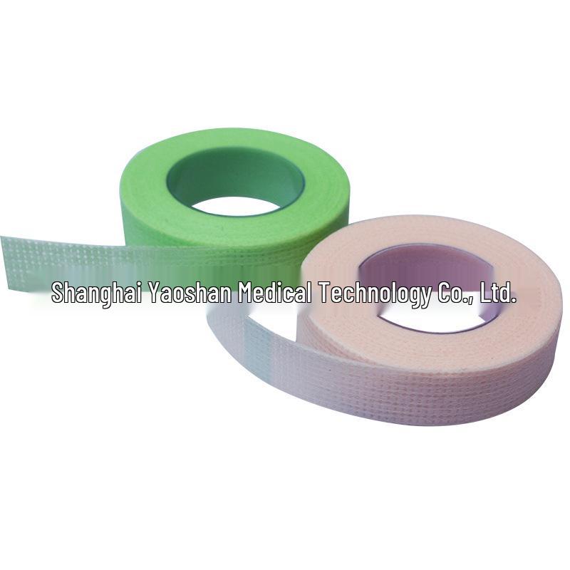 Japanese Style Colored Non-Woven Eyelash Tape with Low-Allergy, Breathable, Beautiful Eye Stickers in Green & Pink