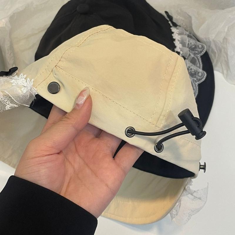 Handmade Bucket Hat Elegant Decorated Cloches Style for Women Party Simple Hat Cloche Lady Bucket Hat