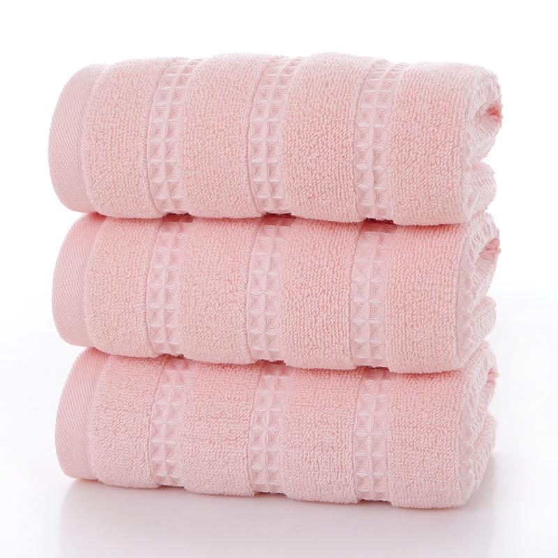 Thickened Full Cotton Face Towel - High Absorption, Embroidered Gift for Weddings