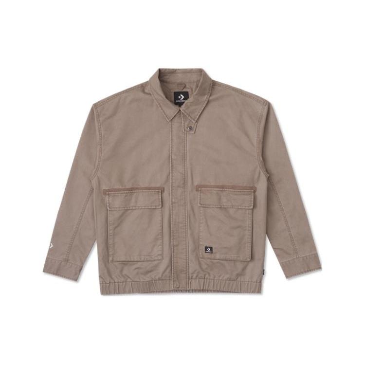 Converse Transitional Jacket Asia Sizing Brown Unisex 10026903-A03 L