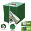 Copertura per Serbatoio Acqua IBC con Cerniera Copertura Secchio Adatta per Serbatoio Acqua Esterno 210D 1000L Copertura Protettiva